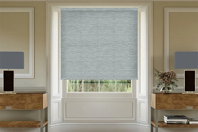 Luxe Grey - Textured Roller Blind