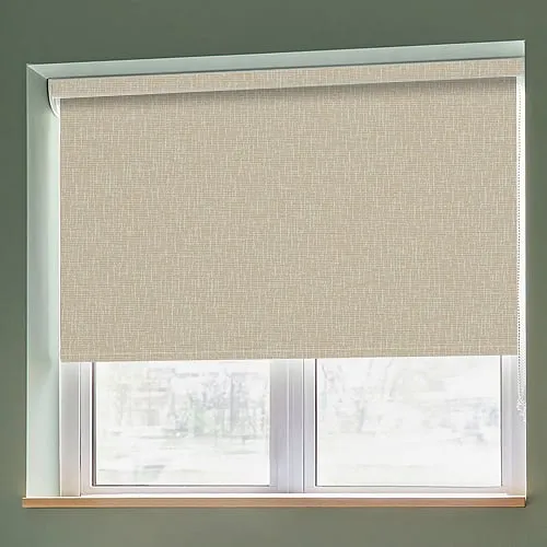 Monte Almond Light Filtering Roller Blinds