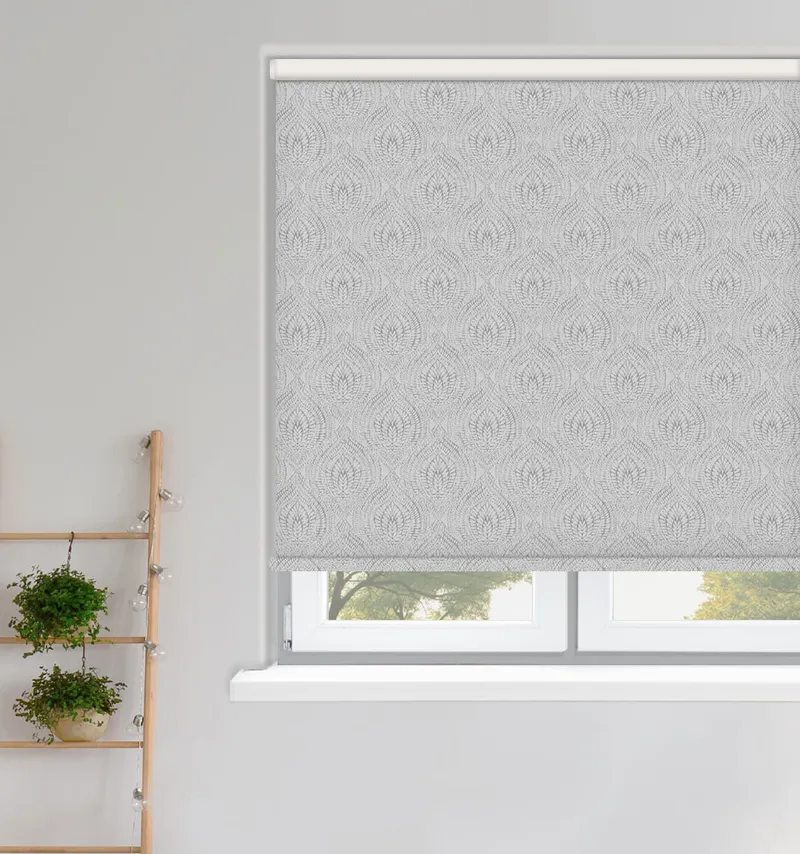 Boleyn Grey Pearl Roller Blinds