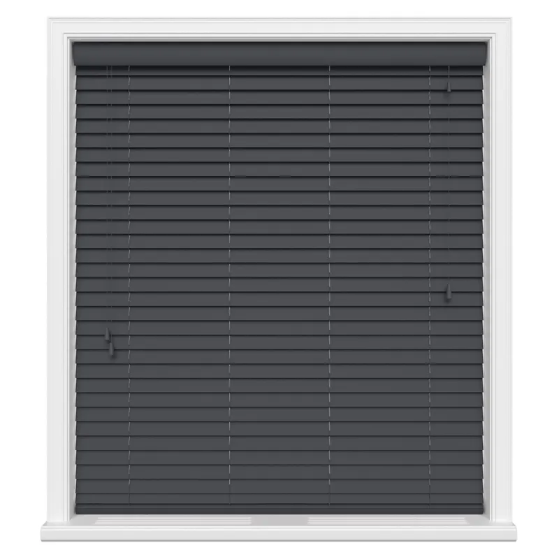 Anthracite Grey Eco-wood Blinds Uk