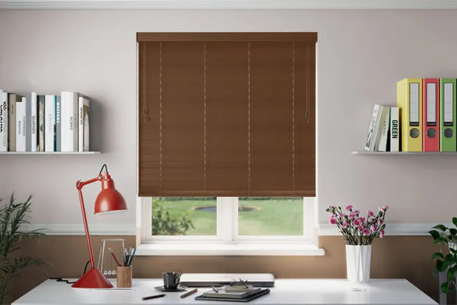 Nova Scotia Walnut - Wooden Blind