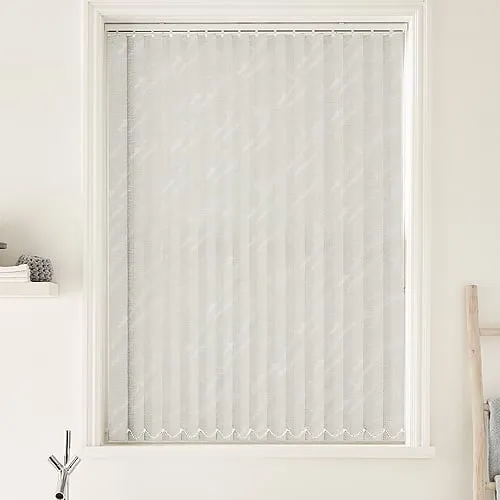 Stella Fr Vanilla (Moisture Resistant) Bathroom Vertical Blinds