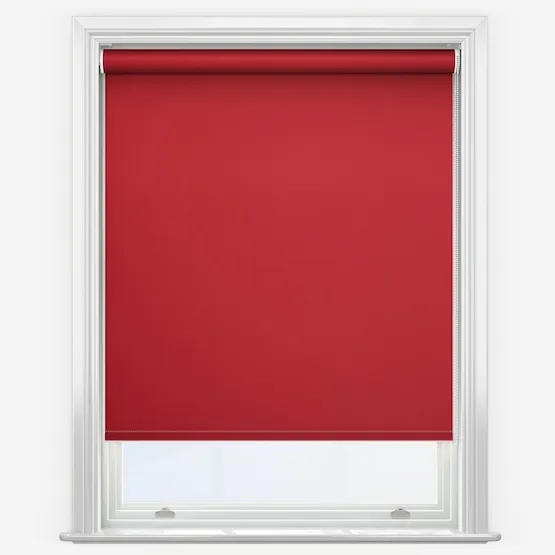 Carnival Blackout Red Roller Blind
