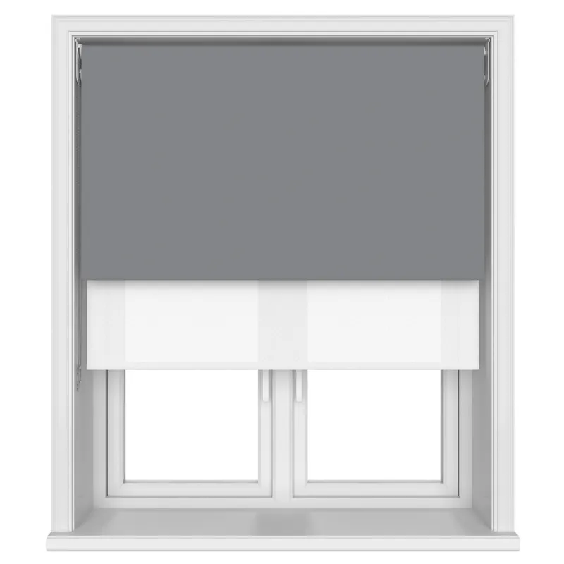 Bella Rock Double Roller Blind Blinds Uk