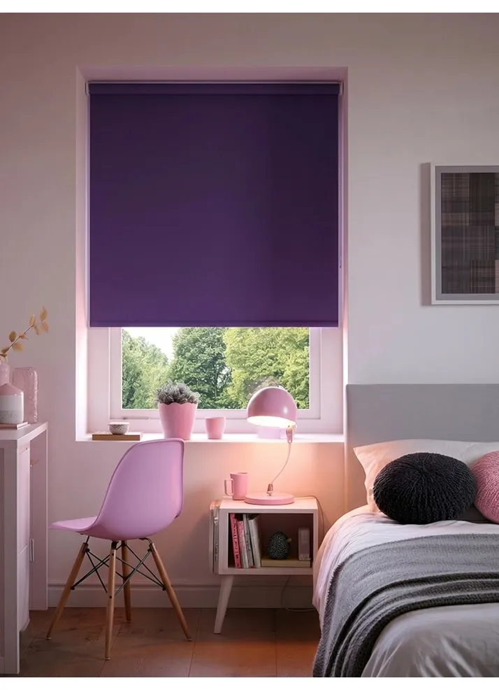 Orchid Purple Blackout Roller Blind