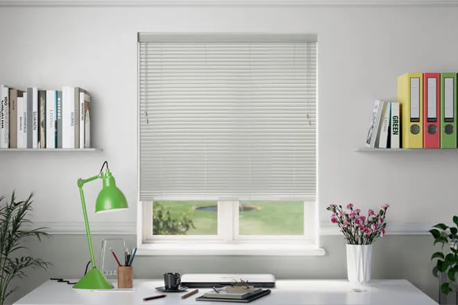 Galaxy Light Grey Gloss - Venetian Blinds