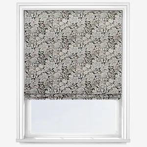 Emily Bond Somerset Rose Vintage Blue Roman Blind