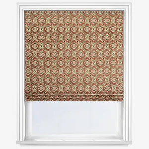 Tabriz Burnt Orange Roman Blind