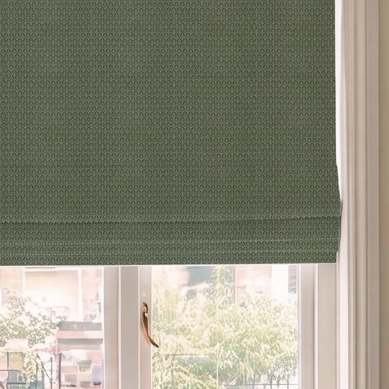 House Llewelyn-bowen Oak Leaf Made To Measure Roman Blind Forest