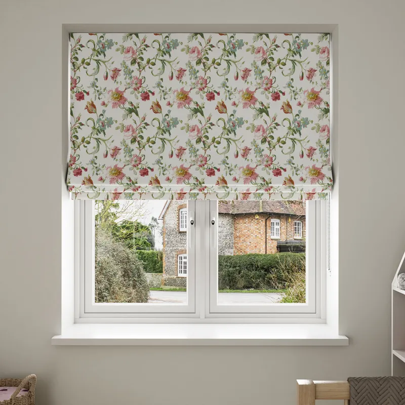 Laura Ashley Rosalind Pale Cranberry Blinds Uk