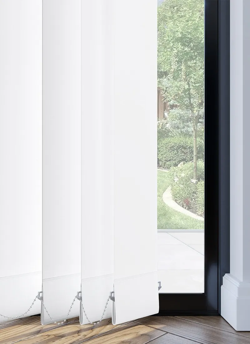 Classic White Vertical Blind