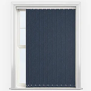 Leniro Blackout Navy Blue Vertical Blind
