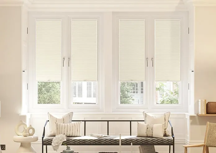 Umbra (Blackout) Champagne - Stick Fit Honeycomb Blind