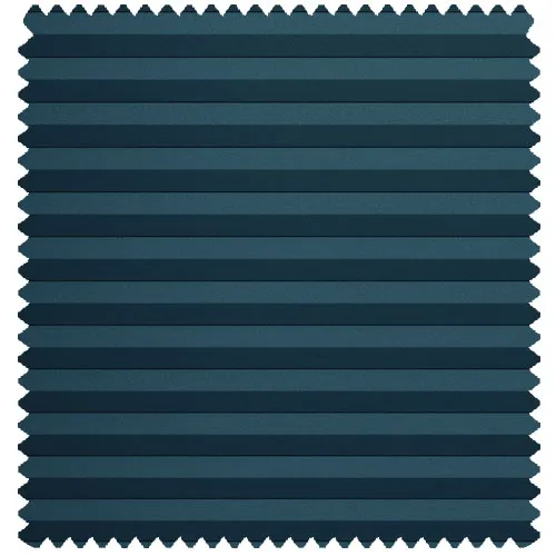 Hudson Royal Blue (Cellular) Freehanging Pleated Blinds