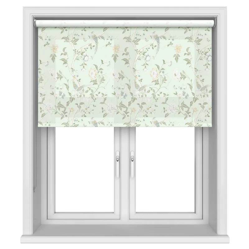 Laura Ashley Summer Palace Eau De Nil Blinds Uk