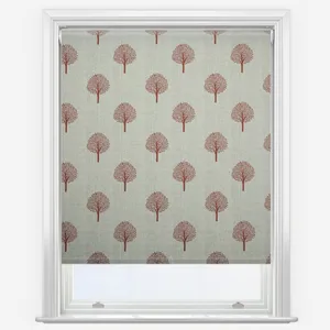 Emily Bond Yew Tree Rust Roller Blind