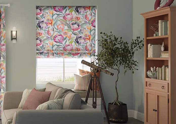 Ophelia Rainbow - Roman Blind