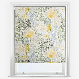 Laura Ashley Bernwood Ochre Yellow Roller Blind