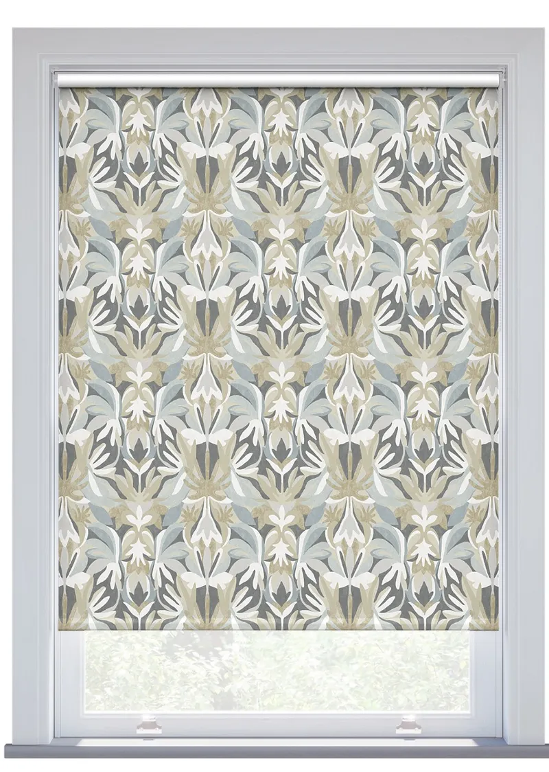 Harlequin Melora Grey Blackout Roller Blind