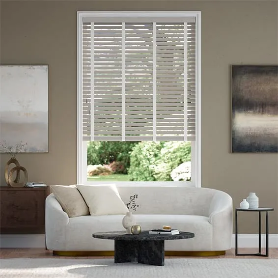 Turtle Dove Grey & Tundra - 50mm Slat