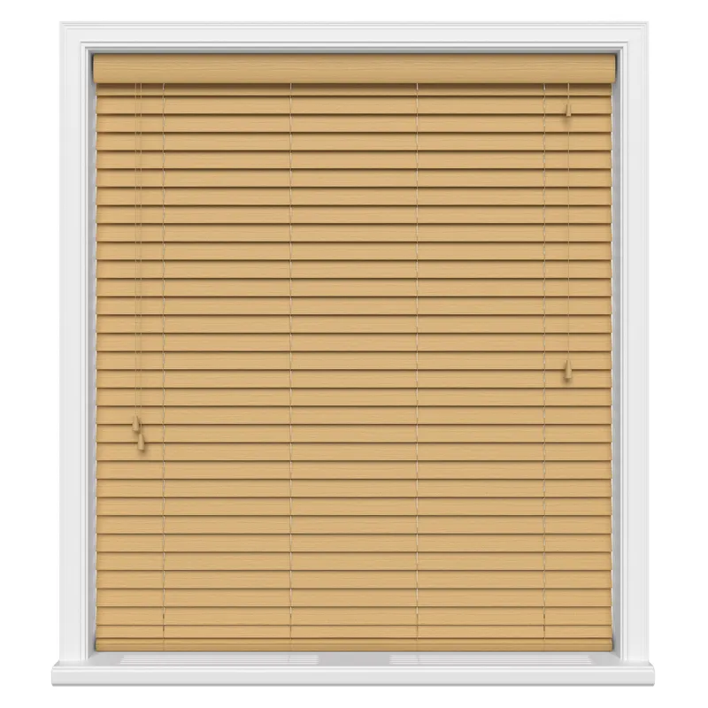 Brushed Oak Grain Ecowood Uk - Wooden Blinds