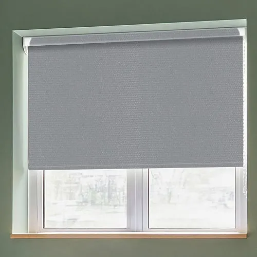 Urban Fr Dark Grey (Moisture Resistant) Grip Fit Roller Blinds