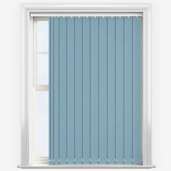 Supreme Blackout Powder Blue Vertical Blind
