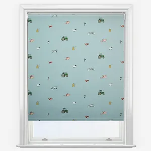 Sophie Allport On The Farm Blue Roller Blind