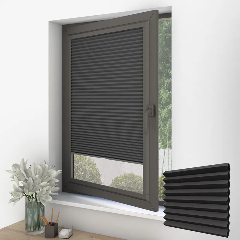 Cosishade Black Perfect Fit Honeycomb Blinds
