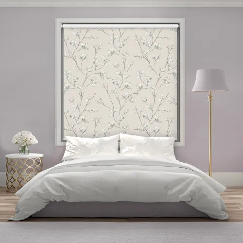 Iris Sky Blackout Cordless Roller Blind - Light Blocking