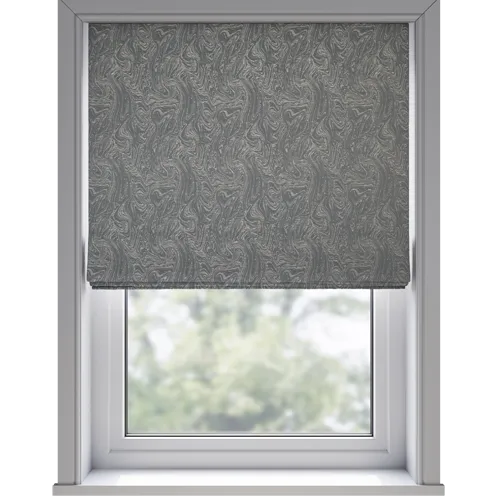Marble Tusk Deluxe Roman Blinds