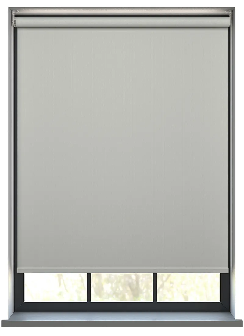 Vida Blackout Light Grey Roller Blind