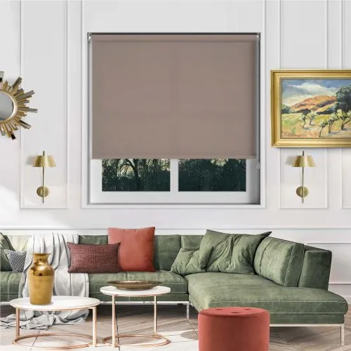 Luxe Taupe Roller Blind