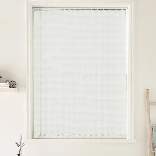 Samba Frost (Moisture Resistant) Bathroom Vertical Blinds