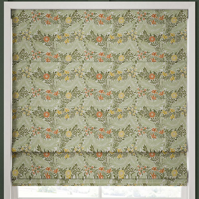 William Morris Larkspur Made To Measure Roman Blind Nettle