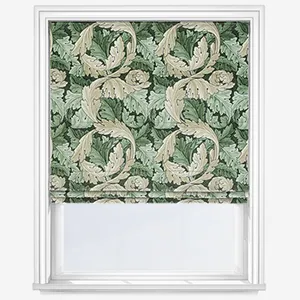 William Morris At Home Acanthus Velvet Nettle Roman Blind