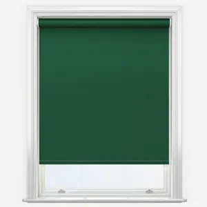 Supreme Blackout Forest Green Roller Blind