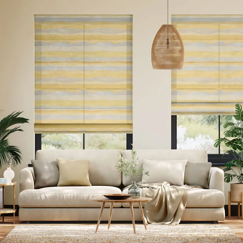 Drift Voile Sand Roman Blind