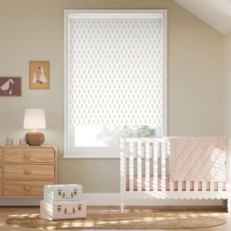 Matchsticks Cornflower Roller Blind