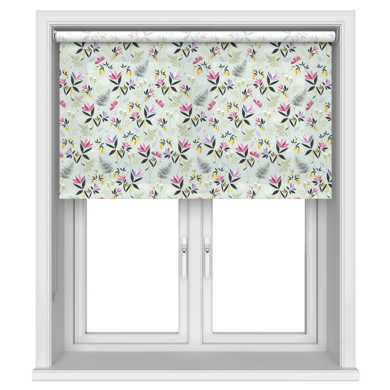 Sara Miller Orchard Floral Duckegg Blinds Uk