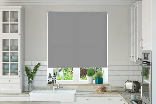 Eco Light Grey - Roller Blind