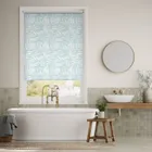 Splash Blackout Sea Kelp Soft Teal Roller Blind
