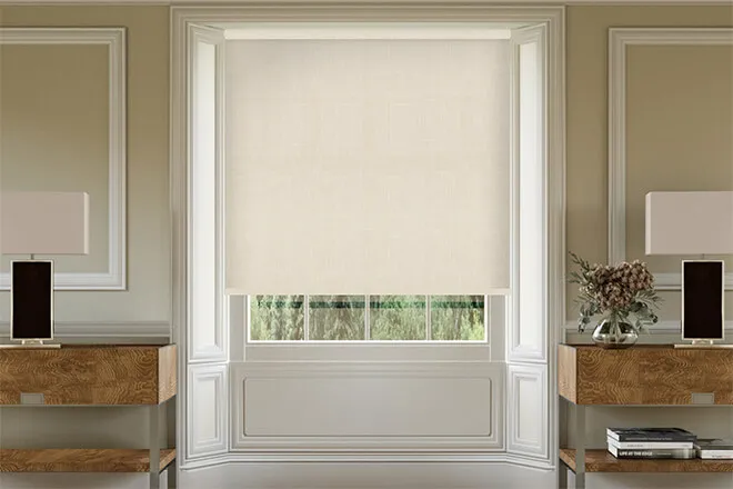 Dusk Cream - Textured Roller Blind
