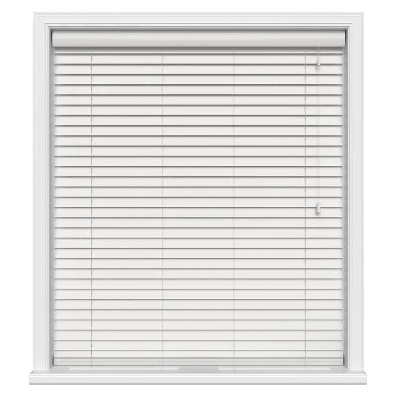 Gloss Aura White Motorised Eco-wood