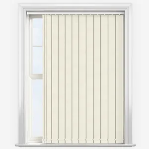 Fleur Vanilla Vertical Blind