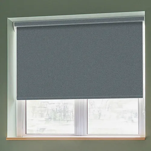 Topaz Graphite Light Filtering Roller Blinds