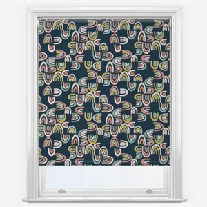 Sonova Studio Over The Rainbow Indigo Roller Blind