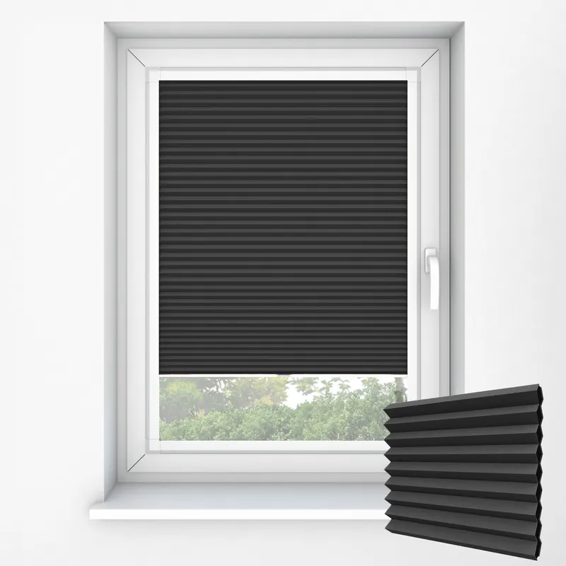 Cosibloc Black Perfect Fit Honeycomb Blinds