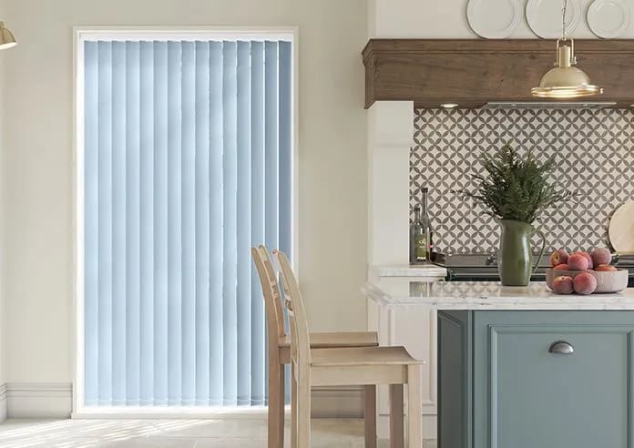 Flourish Blue River - Vertical Blind