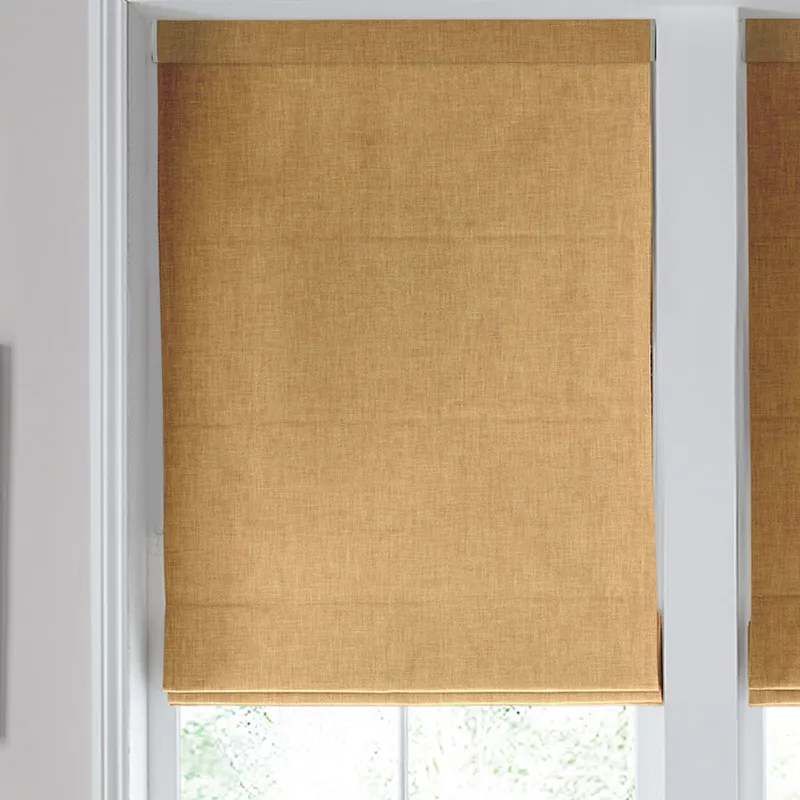 Laura Ashley Easton Made To Measure Roman Blind Gold